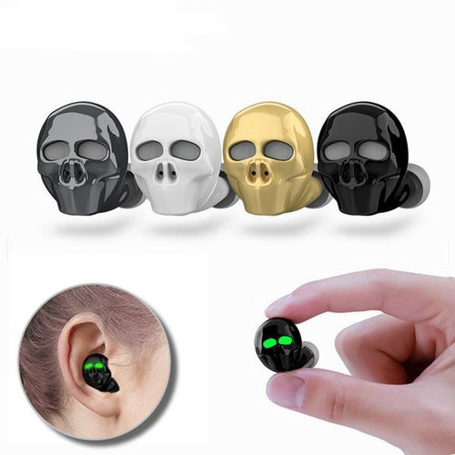 New Skull Bone Bluetooth Earphone