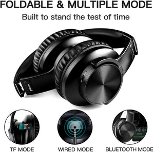 Bluetooth 5.0 Touch Control Wireless Headphone with Mic